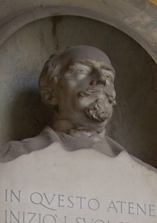 Alfonso Corti monument University Pavia - 02.jpg